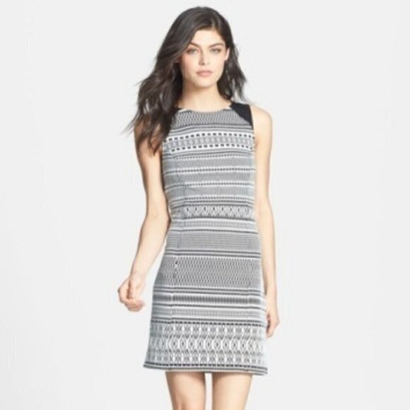 sanctuary Geo Print Sheath Dress, Size S - Picture 2 of 7